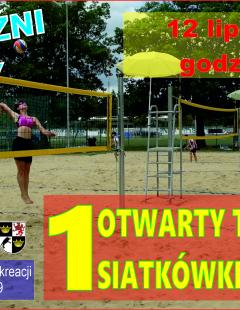 I Otwarty Turniej Siatkówki Plażowej Kobiet i Mężczyzn
